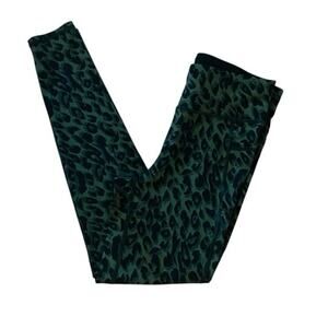 Sweaty Betty Zero Gravity Green Black Camo Full Length Leggings Medium